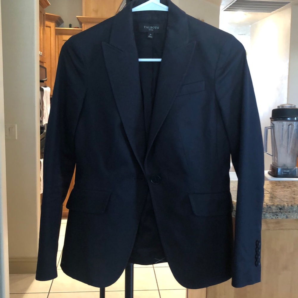 Talbots, Black 2p, Blazer